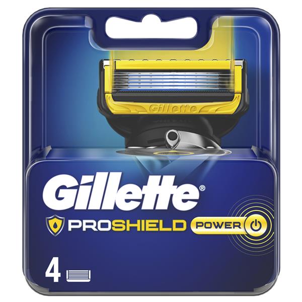 Gillette Proshield Power Rzr Bld X4