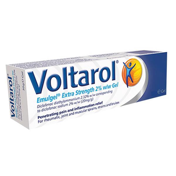Voltarol 2% Extra Strength Gel 100G