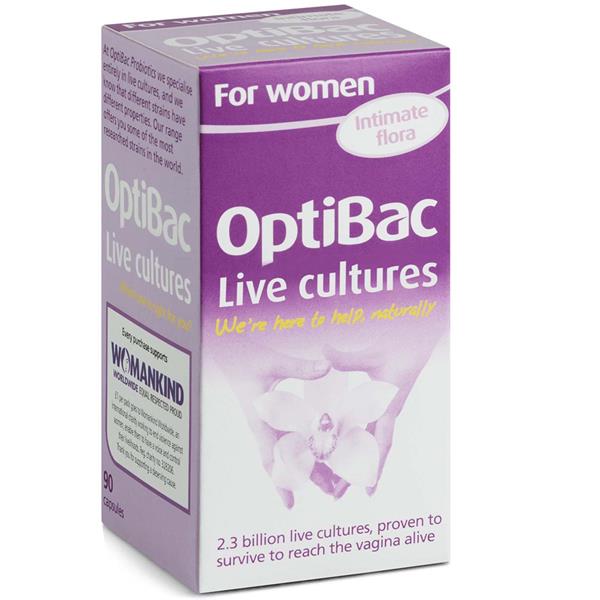 Optibac For Women Intimate Flora 90Caps