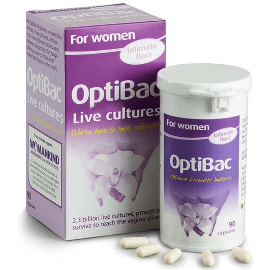 Optibac For Women Intimate Flora 90Caps