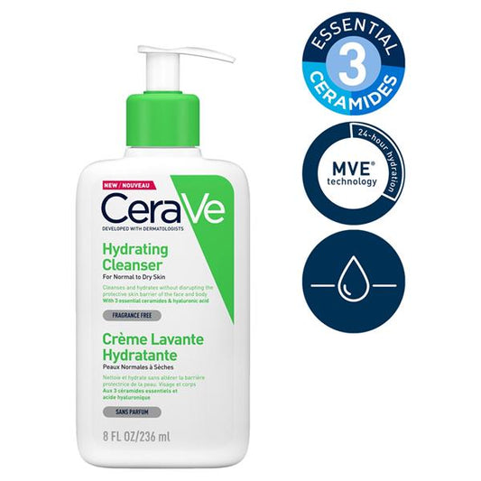 Cerave Hydrating Cleanser 236Ml