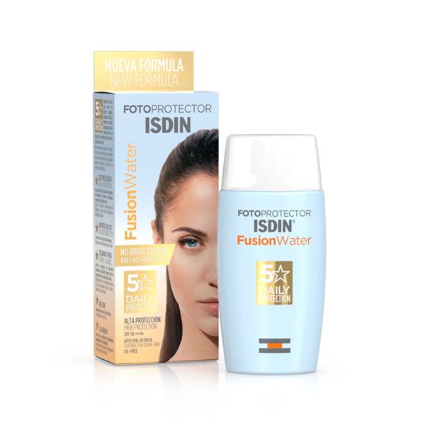 Isdin Fusion Water Spf 50 Facial Sunscreen