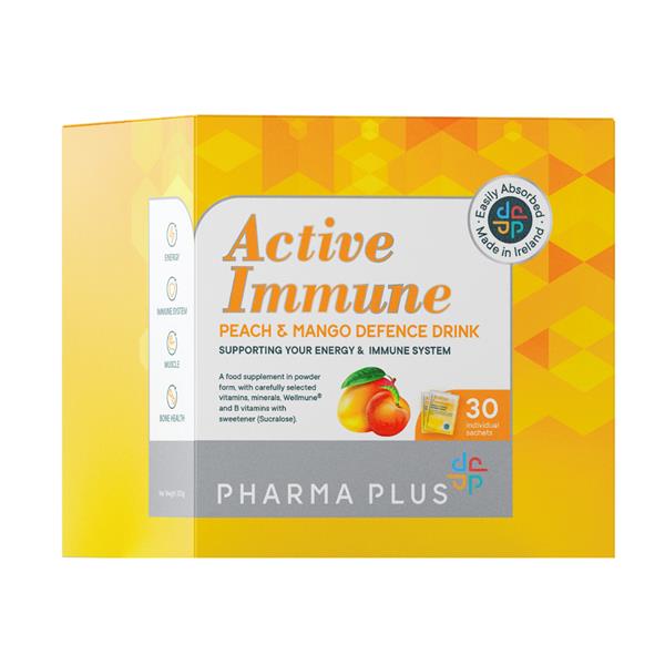 Pharma Plus Active Immune Peach &amp; Mango 30Sach