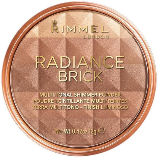 Rimmel Radiance Brick Shimmer Powder Medium 002