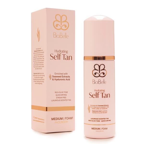 Biabelle Hyrdrating Foam Tan Medium 150ml