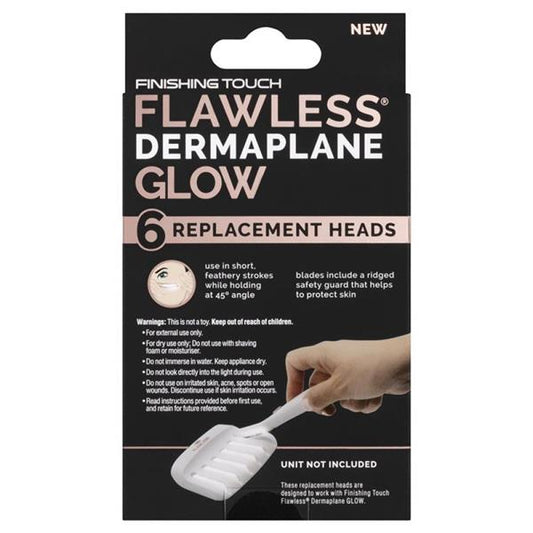Flawless Dermaplane Glow Replacement Head 6S