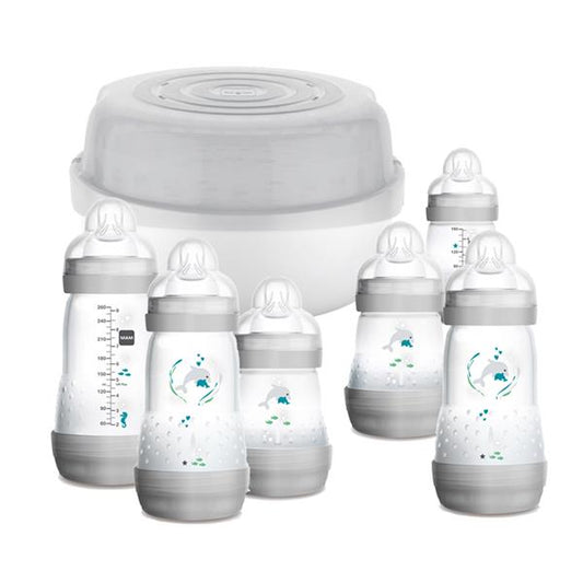 Mam Easy Start Bottle And Microwave Steriliser Set