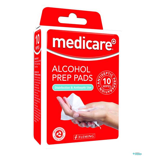 Medicare Alcohol Prep Pads 10 Pack