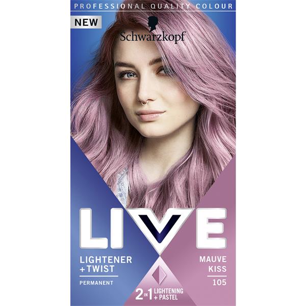 Schwarzkopf Hair Dye Live Colour Xxl Mauve Kiss No 105