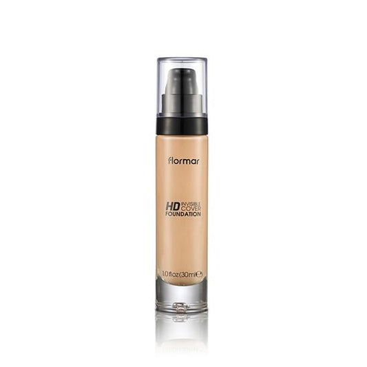 Flormar Invisible Cover Hd Foundation 50 Light Beige