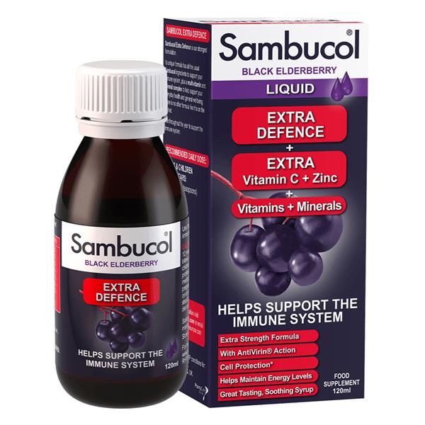 Sambucol Extra Defense 120Ml