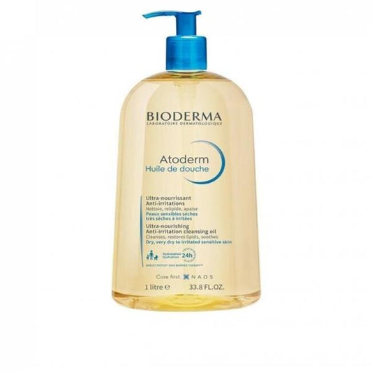 Bioderma Atoderm Huile De Douche Shower Oil Pump 1L