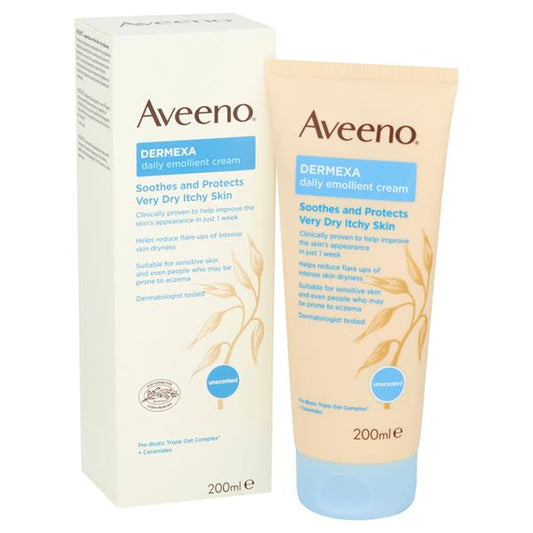 Aveeno Dermexa Moisturising Cream 200Ml