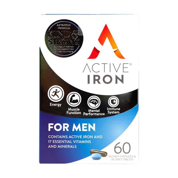 Active Iron For Men 60 Caps exp october 2023
