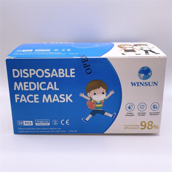 Disposable Medical Face Masks 50Pk