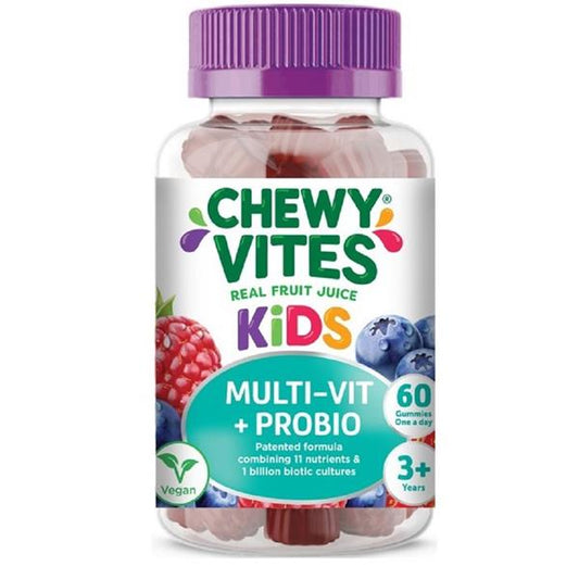 Chewy Vites Kids Multi Vit+ Probiotic 60Pack