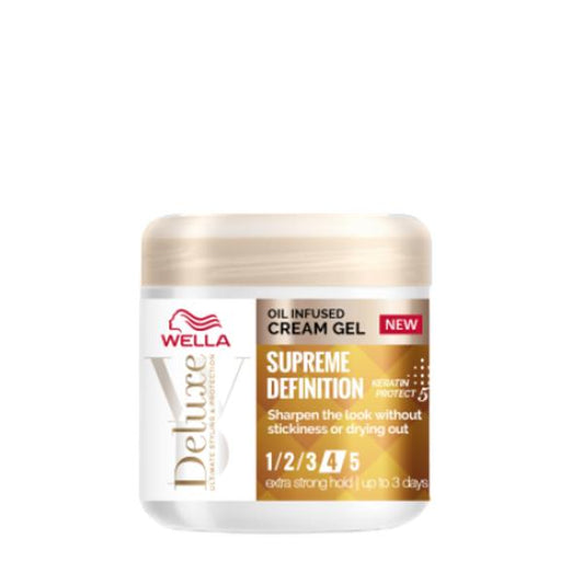 Wella Deluxe Supreme Defnintion Oil Infused Cream Gel 150Ml